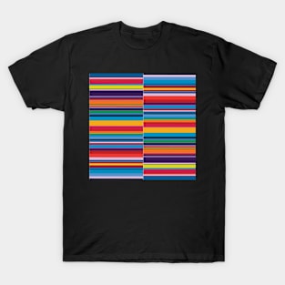 Abstract Color Lines #3 T-Shirt